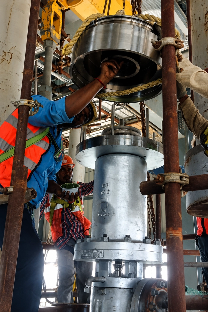 Power plant commissioning